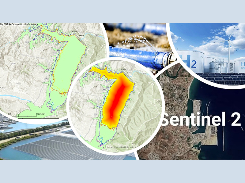 Mappatura dei corpi idrici utilizzabili per lo sviluppo del fotovoltaico flottante tramite tecniche di estrazione da immagini telerilevate (e.g. Sentinel-2) e algoritmi di analisi spaziale e GeoAI