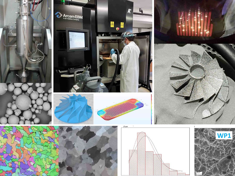 Sviluppo di materiali per processi di manifattura additiva di metalli e compositi per la produzione di componenti per il settore energetico